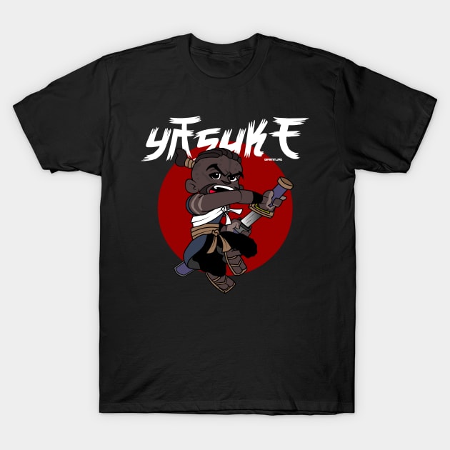 Black Samurai T-Shirt by IamNinjaD